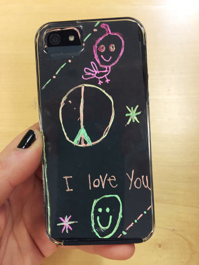Child Made Cell Phone Cover
