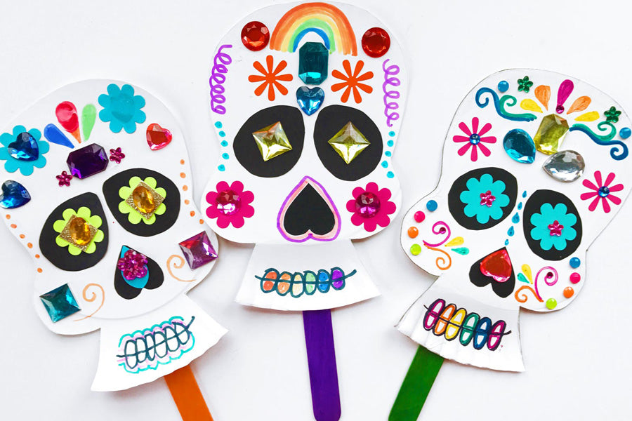 paperskulls _ day of the dead