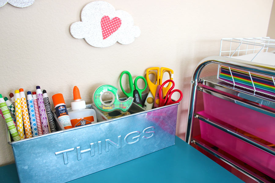 fun bins are a great way to organize any art and craft space