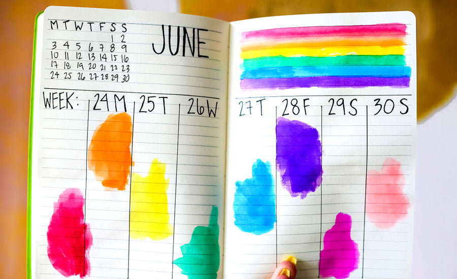 Bullet Journal Markers - The Organized Mom