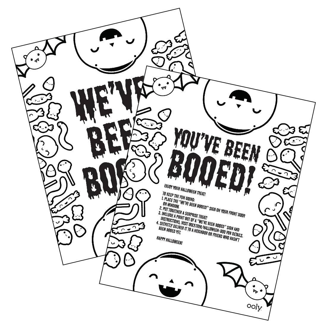 ooly's free printable for halloween