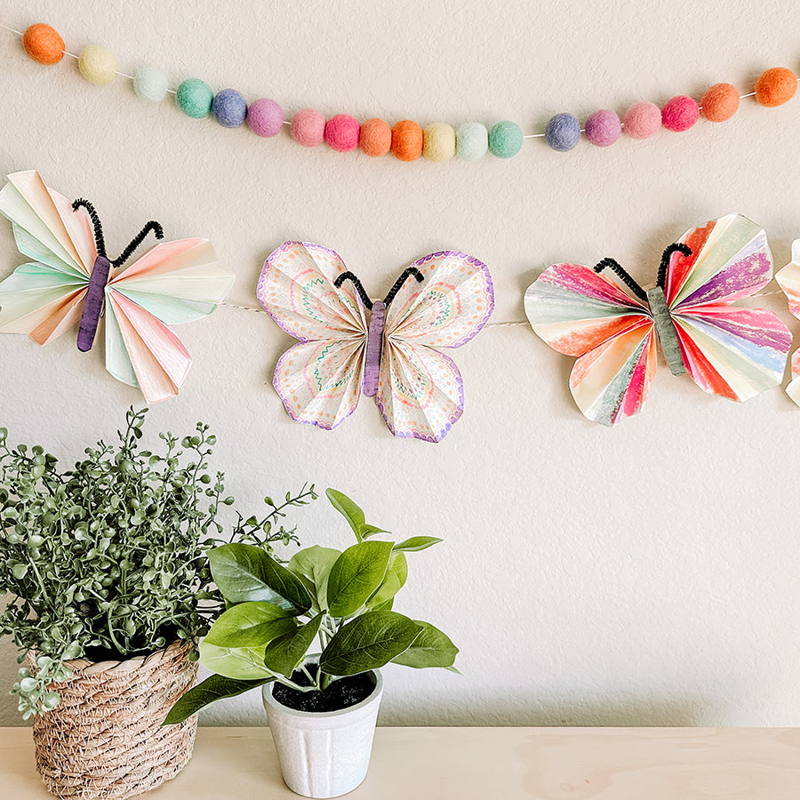 Positively Pastel Butterfly Craft for Kids - OOLY